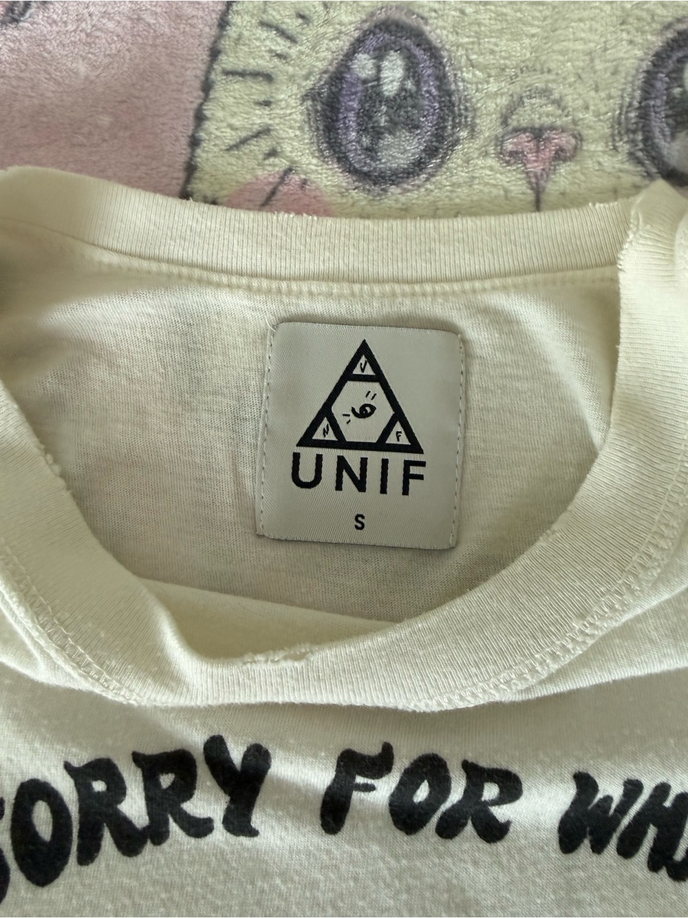 UNIF I’m Sorry For What I Said When You Were Wrong Tank Top - Picture 3 of 5